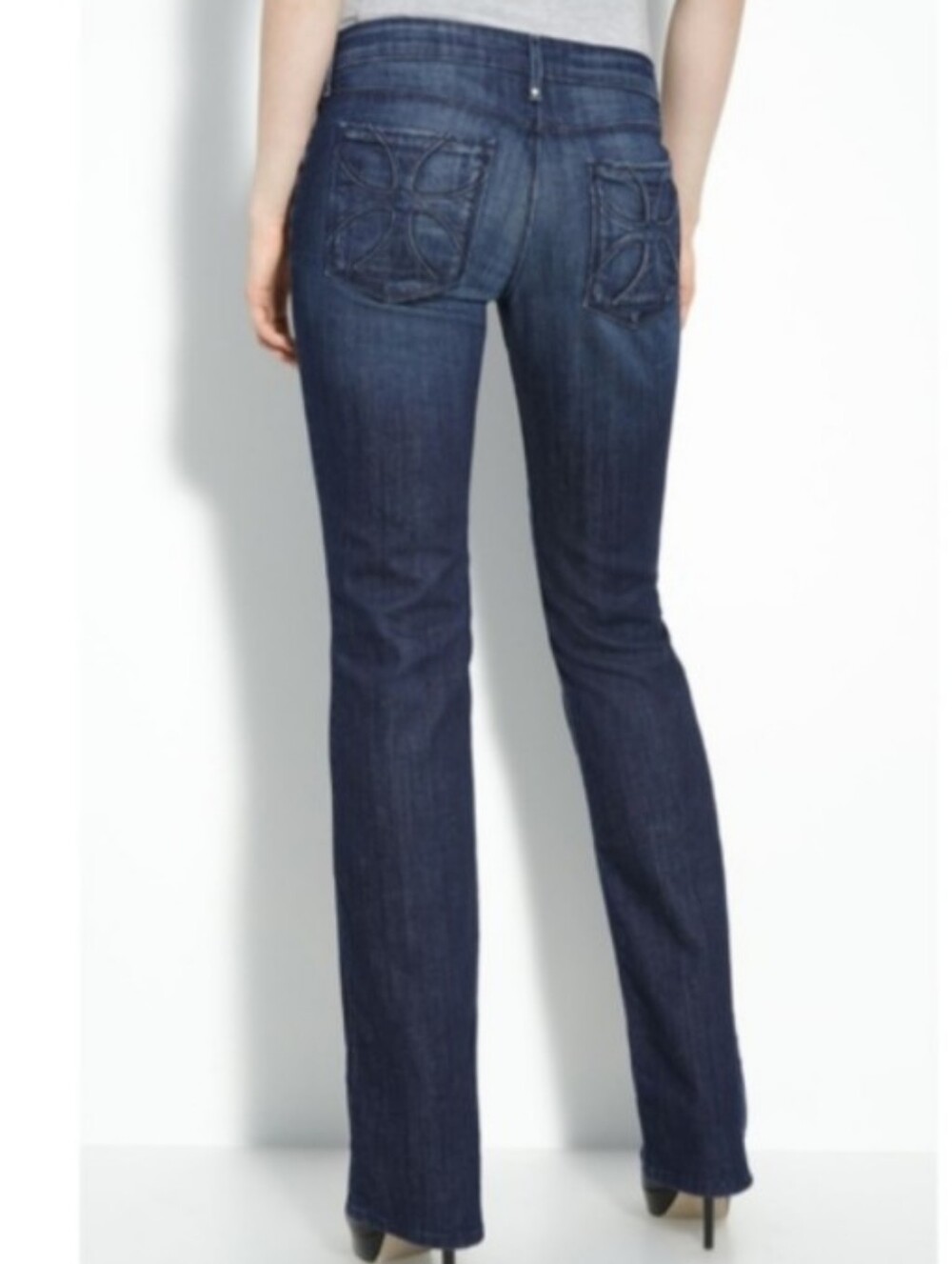 Habitual Dark Indigo Geena Boot Jeans Sz 27